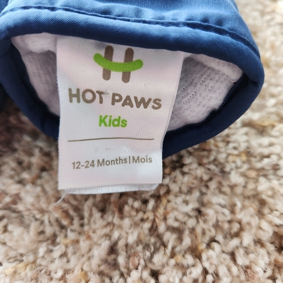 Hot Paws Blue Mittens 12-24 months - Picture 4 of 4